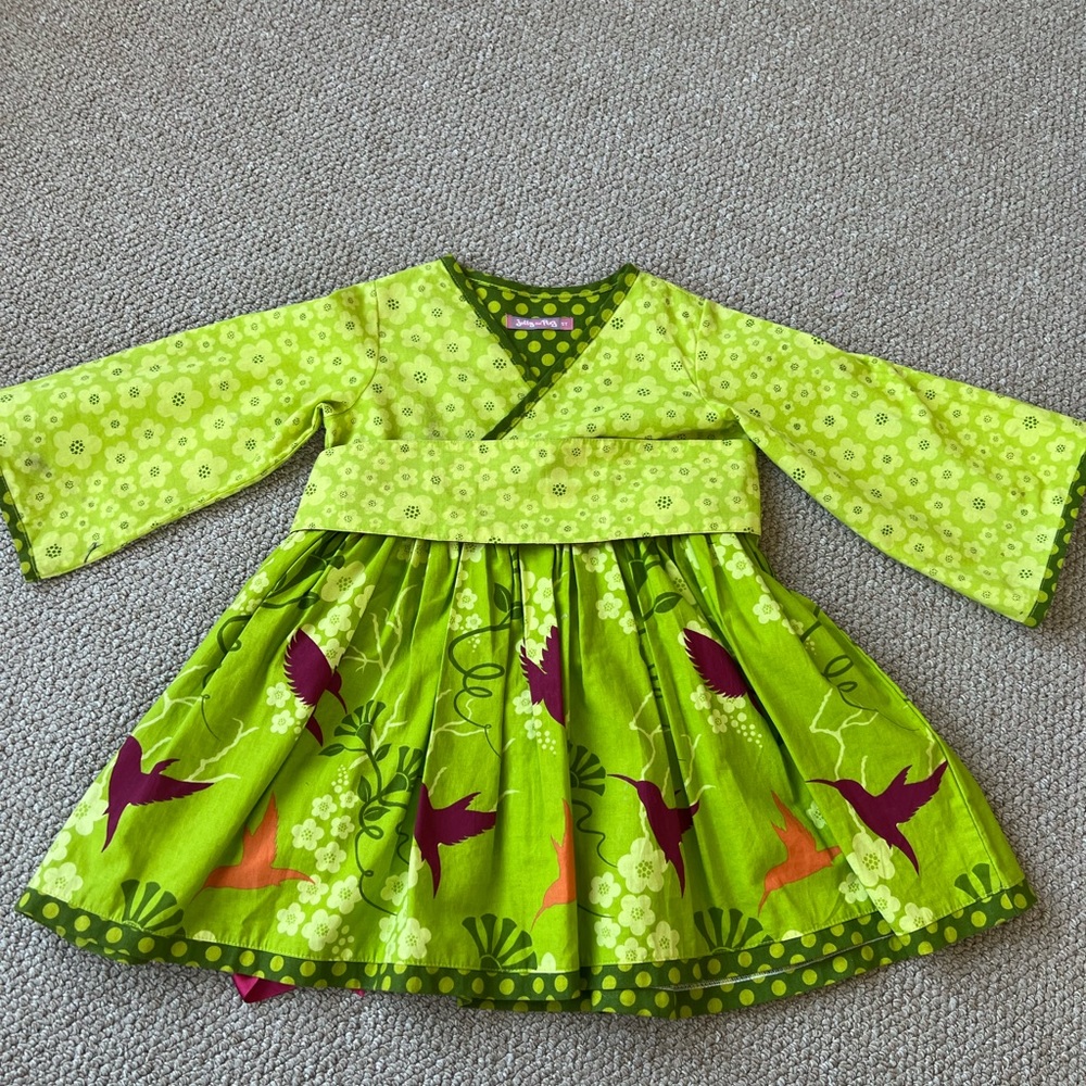 EUC Jelly the Pug a-line dress and belt